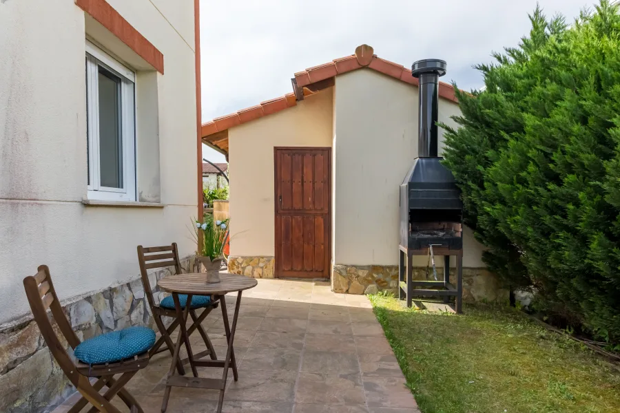 Zona de barbacoa exterior